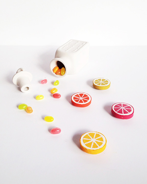 citrus DIY magnets - Fun Crafts Kids